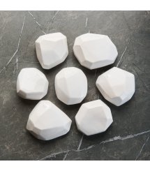 Камни кристалл белые - 7 шт. (ZeFire)