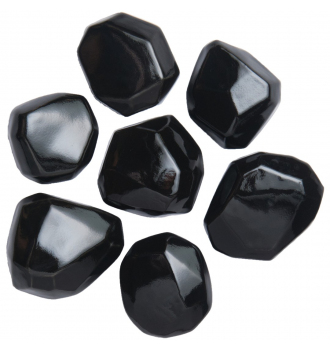 Камни кристалл черные - 7 шт. (ZeFire)