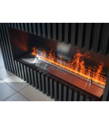 Электрический очаг Schones Feuer 3D FireLine 1000 со стальной крышкой