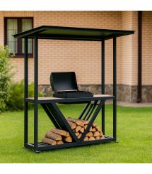 Мангал Лофт V2 с крышей (ZeFire)