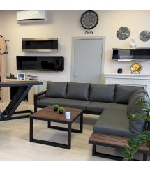 Садовый диван угловой Лофт (ZEFIRE)